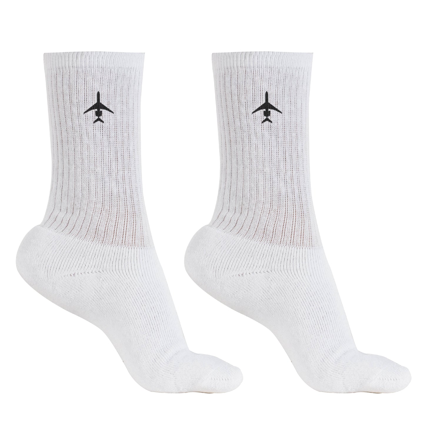 TSA Pre Check Socks | White/Black