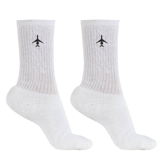 TSA Pre Check Socks | White/Black